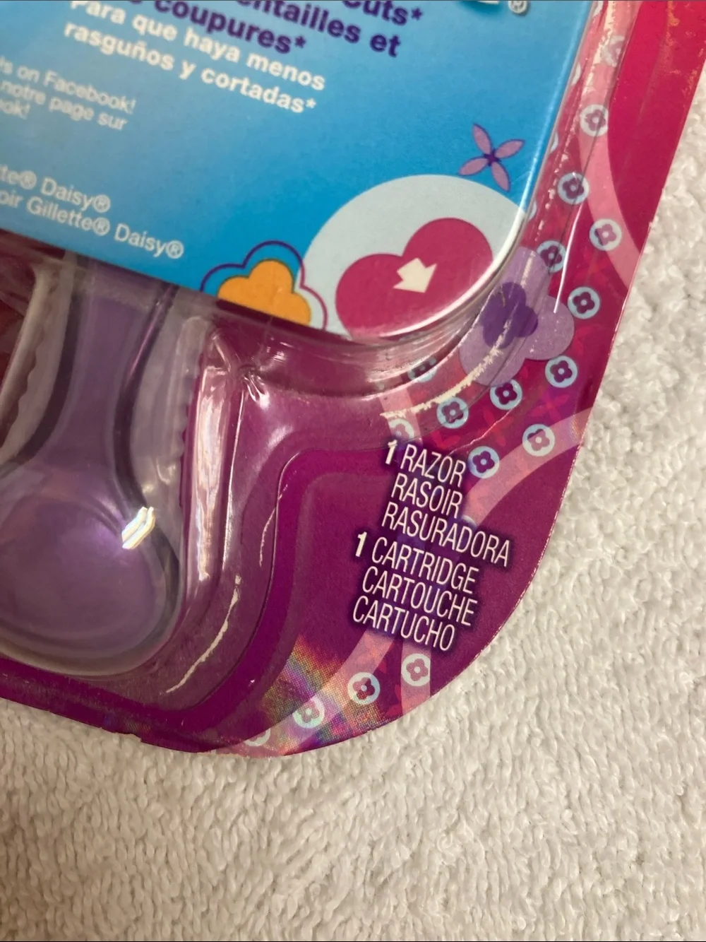 VENUS Embrace Women's Razor - Purple and White